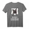 Offizielles Schlafshirt französische Bulldogge Frenchie - Bequemer Hundeschlafanzug, Geschenkidee für Bulldoggenfans, Weihnachten & Geburtstag