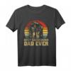 Best Dackel Teckel Hund Welpe Retro Papa Geschenk T-Shirt – Perfekt für Hundeliebhaber, Väter & Hundebesitzer zu Weihnachten, Geburtstag & Vatertag