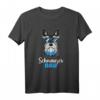 Lustiges Hunde Papa Geschenk T-Shirt für Herrchen & Zwergschnauzer Liebhaber - Perfektes Geschenk für Vatertag, Geburtstag & Weihnachten