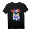 Schnauzer Hunde Portrait Vintage T-Shirt – Lustiges Geschenk für Hundebesitzer, Frauchen & Herrchen, perfekt zum Geburtstag & Weihnachten