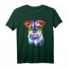 Schnauzer Hunde Portrait Vintage T-Shirt – Lustiges Geschenk für Hundebesitzer, Frauchen & Herrchen, perfekt zum Geburtstag & Weihnachten
