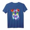 Schnauzer Hunde Portrait Vintage T-Shirt – Lustiges Geschenk für Hundebesitzer, Frauchen & Herrchen, perfekt zum Geburtstag & Weihnachten