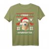 Frohe Waunachten Weihnachten Hund Inu T-Shirt - Lustiges Ugly Sweater Design für Hundeliebhaber, Hundepapa & Tierärzte als Geschenk