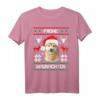 Frohe Waunachten Weihnachten Hund Inu T-Shirt - Lustiges Ugly Sweater Design für Hundeliebhaber, Hundepapa & Tierärzte als Geschenk