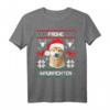 Frohe Waunachten Weihnachten Hund Inu T-Shirt - Lustiges Ugly Sweater Design für Hundeliebhaber, Hundepapa & Tierärzte als Geschenk