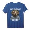 Bevor Du Fragst Nein T-Shirt - Lustiges Hund Motiv für Hundebesitzer, Damen, Herren & Kinder, Perfekt als Geschenk für Hunde-Liebhaber