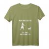 Damen Hund Zieht Nie I Girly T-Shirt mit V-Ausschnitt – Lustiges Geschenk für Hundefrauen, Mädels & Hundeliebhaberinnen zum Geburtstag & Weihnachten