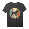 Retro Vintage Grunge Style Riesenschnauzer Hunde T-Shirt - Klassisch geschnitten, doppelt genähter Saum