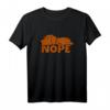 Nope T-Shirt für Faulpelze mit Dackel Motiv – Lustiges Geschenk für Hundeliebhaber, Faulenzer & Fans, ideal zum Geburtstag, Muttertag, Vatertag & Weihnachten