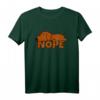 Nope T-Shirt für Faulpelze mit Dackel Motiv – Lustiges Geschenk für Hundeliebhaber, Faulenzer & Fans, ideal zum Geburtstag, Muttertag, Vatertag & Weihnachten
