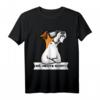 Sturer Foxterrier Drahthaar Hund T-Shirt - Lustiges Motiv für Hundeliebhaber & Dickköpfe, Perfekt für Frauchen & Herrchen
