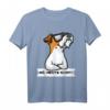 Sturer Foxterrier Drahthaar Hund T-Shirt - Lustiges Motiv für Hundeliebhaber & Dickköpfe, Perfekt für Frauchen & Herrchen
