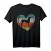 Viszla Hund Herz Liebe T-Shirt – Perfektes Geschenk für Hunde- und Vizsla-Liebhaber zu Weihnachten oder Geburtstag