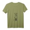 Damen Sitzinder Welsh Terrier Hund T-Shirt mit V-Ausschnitt – Perfektes Geschenk für Hundeliebhaber und Welsh Terrier Fans