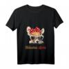Damen HapFrog T-Shirt mit V-Ausschnitt - Lustiges Chihuahua & Haustier Motiv, Perfekt als Geburtstagsgeschenk für Hundeliebhaberinnen