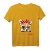 Damen HapFrog T-Shirt mit V-Ausschnitt - Lustiges Chihuahua & Haustier Motiv, Perfekt als Geburtstagsgeschenk für Hundeliebhaberinnen