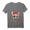Damen HapFrog T-Shirt mit V-Ausschnitt - Lustiges Chihuahua & Haustier Motiv, Perfekt als Geburtstagsgeschenk für Hundeliebhaberinnen