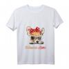 Damen HapFrog T-Shirt mit V-Ausschnitt - Lustiges Chihuahua & Haustier Motiv, Perfekt als Geburtstagsgeschenk für Hundeliebhaberinnen