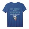 Ich Hasse Menschen Listenhunde Vorurteile Rasseliste Hunde T-Shirt – Lustiges Gassi Outfit für Hundebesitzer, Hundeschule & Hundesport