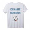 Ich Hasse Menschen Listenhunde Vorurteile Rasseliste Hunde T-Shirt – Lustiges Gassi Outfit für Hundebesitzer, Hundeschule & Hundesport