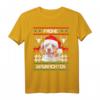 Australian Shepherd Frohe Waunachten Weihnachten Hund Auss T-Shirt – Lustiges Hundeliebhaber Geschenk im Ugly Sweater Stil