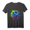 Splash Art Neufundländer Hundehalter Geschenkidee Hunde T-Shirt – Lustiges Hundeshirt für Hundeliebhaber, Hundebesitzer & Hundefans