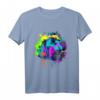 Splash Art Neufundländer Hundehalter Geschenkidee Hunde T-Shirt – Lustiges Hundeshirt für Hundeliebhaber, Hundebesitzer & Hundefans