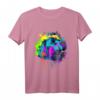 Splash Art Neufundländer Hundehalter Geschenkidee Hunde T-Shirt – Lustiges Hundeshirt für Hundeliebhaber, Hundebesitzer & Hundefans