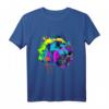 Splash Art Neufundländer Hundehalter Geschenkidee Hunde T-Shirt – Lustiges Hundeshirt für Hundeliebhaber, Hundebesitzer & Hundefans