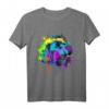 Splash Art Neufundländer Hundehalter Geschenkidee Hunde T-Shirt – Lustiges Hundeshirt für Hundeliebhaber, Hundebesitzer & Hundefans
