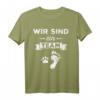 Wir sind ein Team Hund Welpe Mischling Hundehalter Geschenk T-Shirt - Lustiges Geschenk für Hundeliebhaber und Hundetrainer