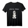 Bobtail Mama T-Shirt - Lustiges Hundemama Frauchen Geschenkidee für Hundeliebhaber und Hundefans