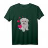 Lustiges Hundemotiv Langarmshirt mit Malteser Hund und Herz – Perfekt für Hundeliebhaber, Hundemama & Hundepapa