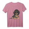 Dackel Dachshund Hund Hundehalter Kinder Teckel Hunde T-Shirt - Niedliches Hunde Motiv für Hunde- und Jagdhunde-Fans