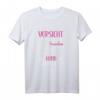 Damen Hundespruch T-Shirt Vorsicht vor dem Frauchen Hund ist harmlos - Lustiges Geschenk für Hundemamas & Hundebesitzerinnen