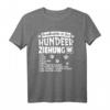 Grundbefehle der Hundeerziehung T-Shirt - Hundemotiv Geschenk für Hundebesitzer, Hundetrainer & Hundeliebhaber