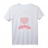 Hundemama Geschenk T-Shirt – Weg zum Herzen gepflastert mit Hundepfoten, perfekt für Hundeliebhaber und Gassigeher