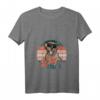 Damen Lustiges Retro Best Dog Mom Ever Hundemama T-Shirt mit V-Ausschnitt – Perfektes Geschenk für Hundeliebhaberinnen zu Geburtstags, Weihnachten & Muttertag