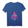 Damen Mops Hundemama T-Shirt mit V-Ausschnitt - Lustiges Geschenk für Hundeliebhaberinnen und Gassi-Fans