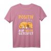 Positiv auf müde getestet Hund Schlafshirt – Lustiges T-Shirt für Morgenmuffel, Langschläfer & Hundeliebhaber, ideales Weihnachtsgeschenk