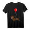 Lustiges Dackel Hundemama Hundepapa T-Shirt mit Ballon – Perfektes Geschenk für Dackel-Liebhaber und Hundebesitzer