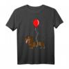 Lustiges Dackel Hundemama Hundepapa T-Shirt mit Ballon – Perfektes Geschenk für Dackel-Liebhaber und Hundebesitzer