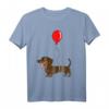 Lustiges Dackel Hundemama Hundepapa T-Shirt mit Ballon – Perfektes Geschenk für Dackel-Liebhaber und Hundebesitzer