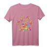 Hundepfote Blumen Hundemama T-Shirt – Perfektes Geschenk für Hundebesitzerinnen & Hundefreundinnen
