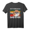 Herren Best Pomeranian Dad Ever Bester Hunde Papa Vatertag T-Shirt – Lustiges Geschenk für Zwergspitz Liebhaber & Hundebesitzer