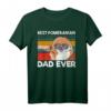 Herren Best Pomeranian Dad Ever Bester Hunde Papa Vatertag T-Shirt – Lustiges Geschenk für Zwergspitz Liebhaber & Hundebesitzer