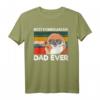 Herren Best Pomeranian Dad Ever Bester Hunde Papa Vatertag T-Shirt – Lustiges Geschenk für Zwergspitz Liebhaber & Hundebesitzer