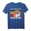 Herren Best Pomeranian Dad Ever Bester Hunde Papa Vatertag T-Shirt – Lustiges Geschenk für Zwergspitz Liebhaber & Hundebesitzer