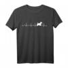 Scottish Terrier Herzschlag EKG Lustiges Hundemama T-Shirt – Perfekt für Geburtstag & Weihnachten für Hundeliebhaberinnen