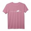Scottish Terrier Herzschlag EKG Lustiges Hundemama T-Shirt – Perfekt für Geburtstag & Weihnachten für Hundeliebhaberinnen